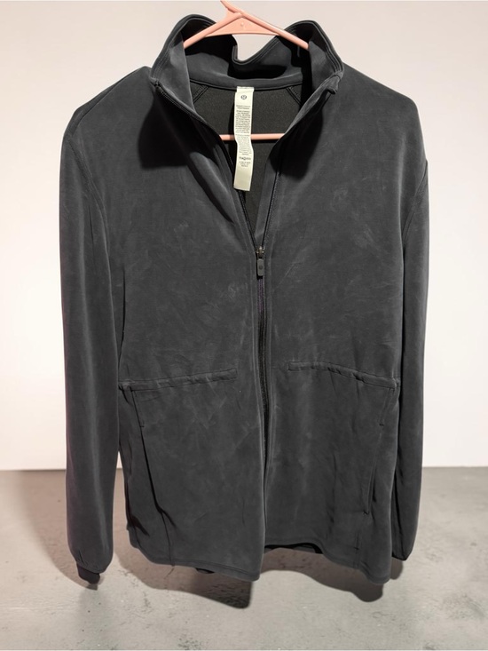 lululemon athletica Jackets & Blazers - lululemon athletica Charcoal Zip-Up Jacket